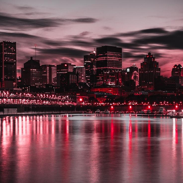 City skyline in Seattle, United States
